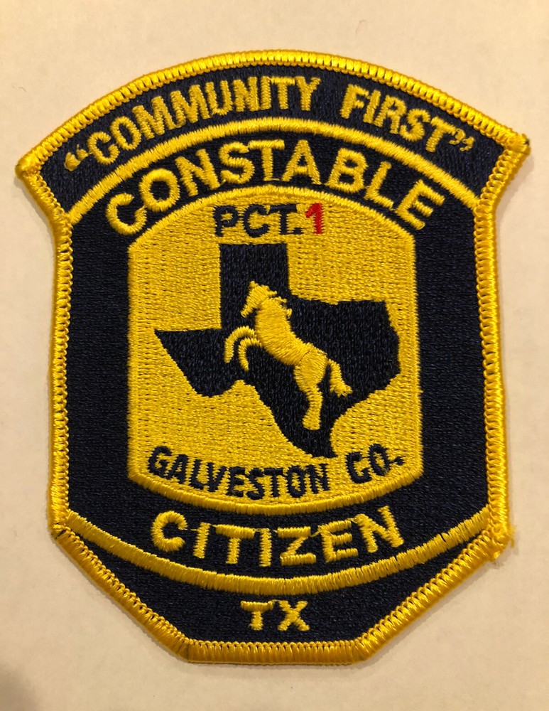 Galveston County Texas Constable Precinct 1 Patch