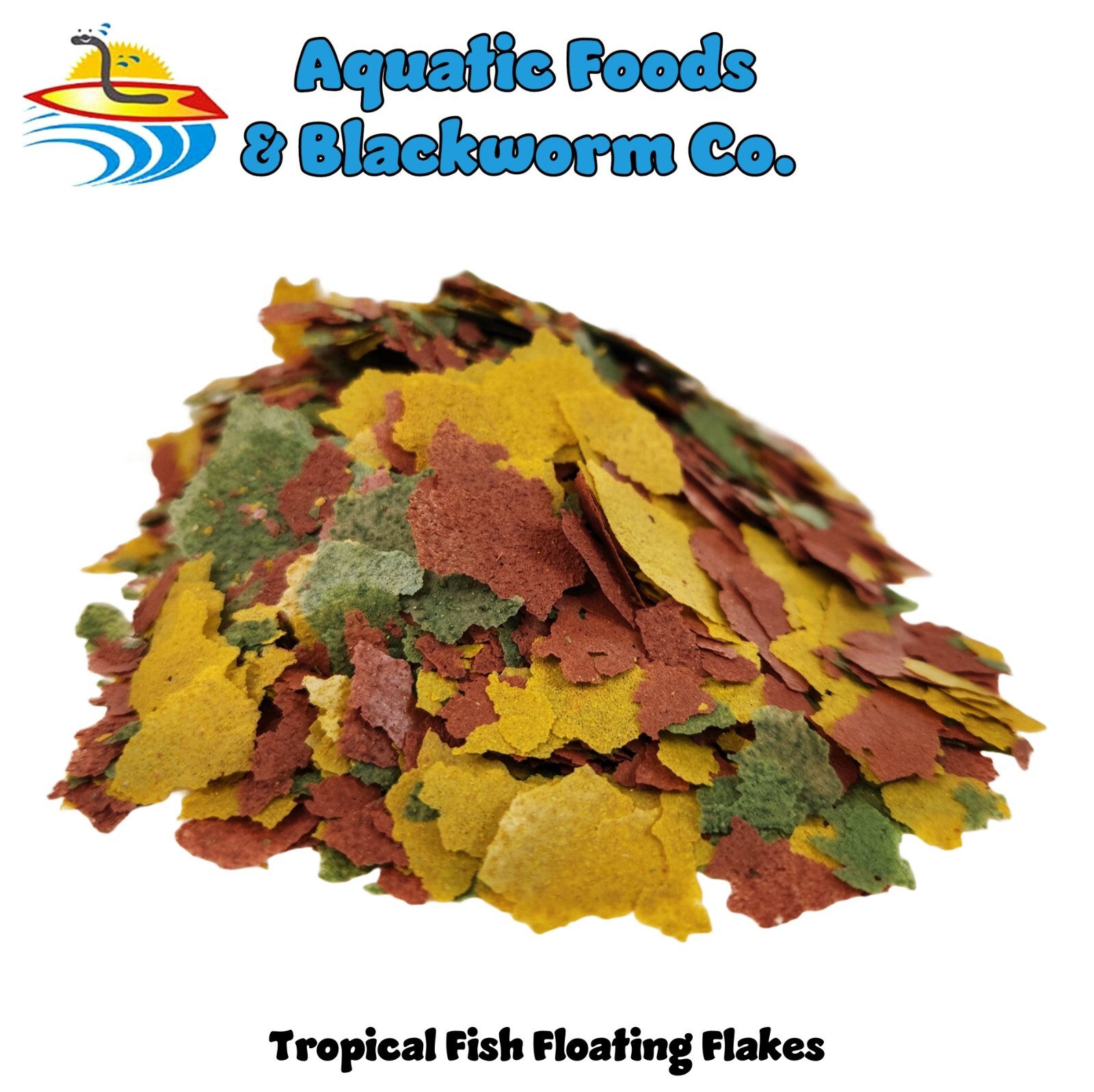 Tropical Fish Flakes for All Tropical Fish, Guppies, Tetras, Livebearers. WL