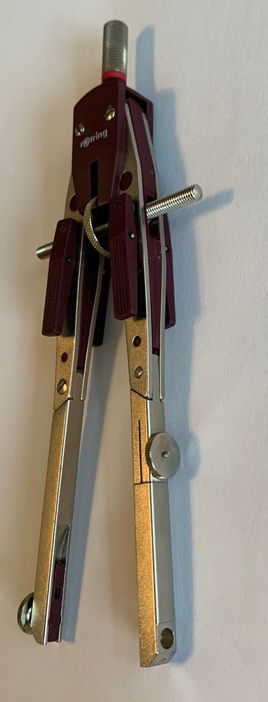 Rotring Centro Spindle Compass R530115 Rare