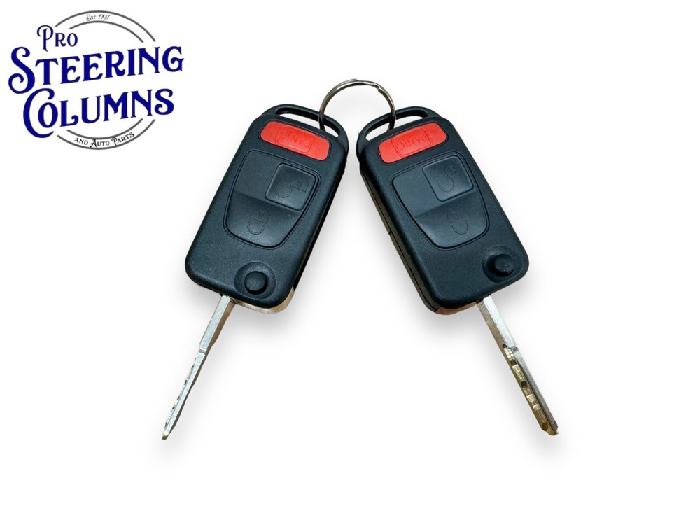 04-08 Chrysler Crossfire Ignition Lock Cylinder Assembly Switch 2 Key Shells New