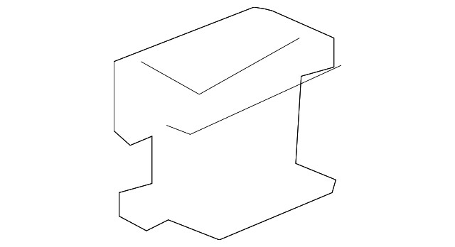 Genuine GM Recline Knob Bracket 13521375