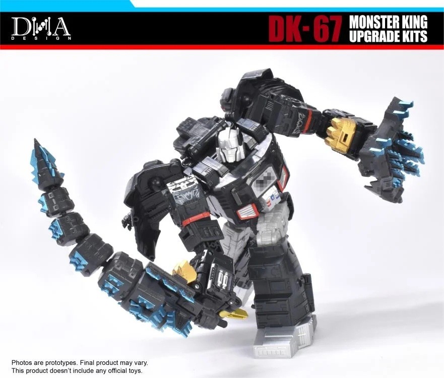 DK-67G for Megatron Type Godzilla Synergenex | DNA Design