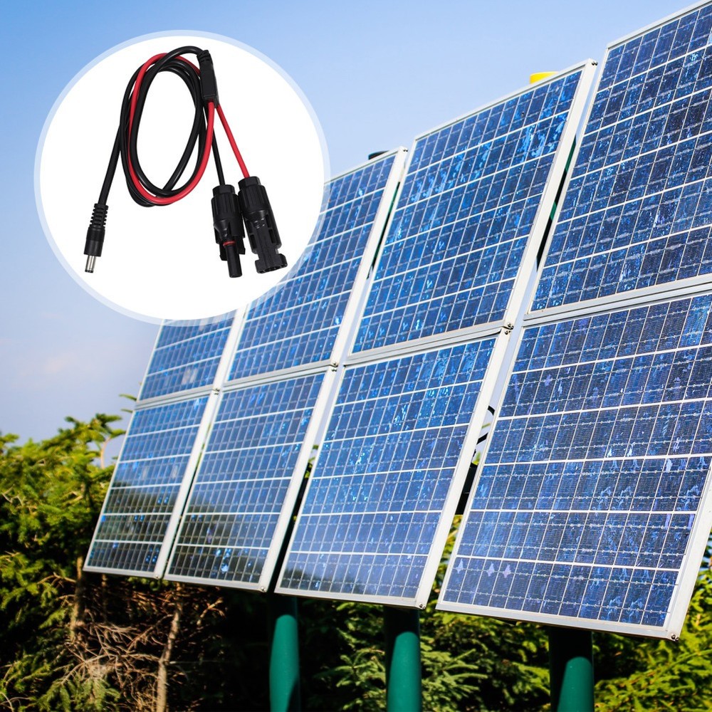 Solar Panel Extension Cable To DC 5.5 Mm Connector Wire For Solar Systems