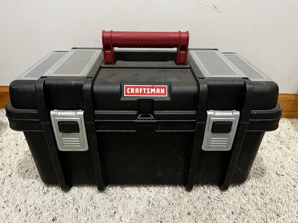 19”x9” Craftsman Plastic Tool Box