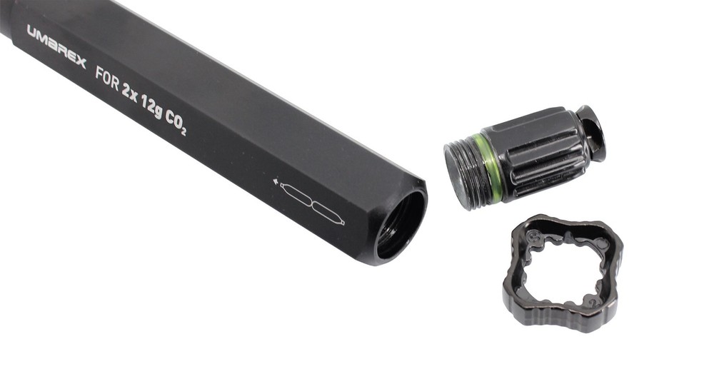 UMAREX 2 X 12 Gram CO2 Quick Pierce 88/90 Gram Adapter