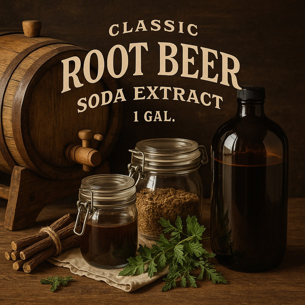 Brewers Best Classic Root Beer Soda Extract 1 Gal