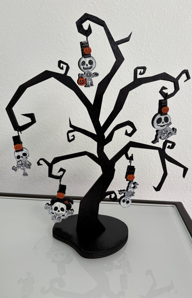 Halloween Skeleton Tree-Silly Skeletons-Hallween Home Decor-Table Top Decor
