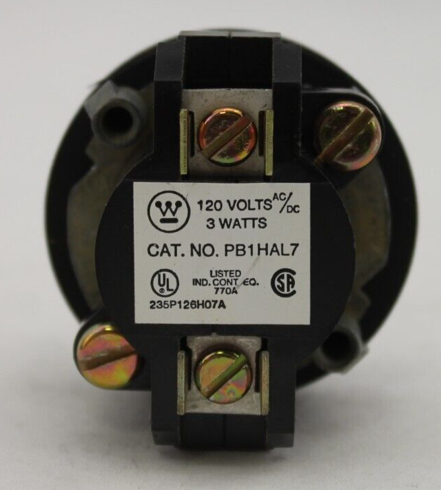 Westinghouse PB1HAL7 Pilot Light (New in Bag)