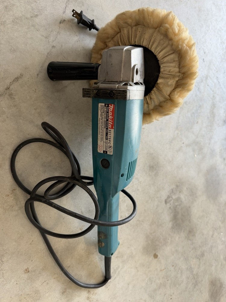 Makita 9217SPC 7" Electronic Sander Polisher - Variable Speed - Tested & Working