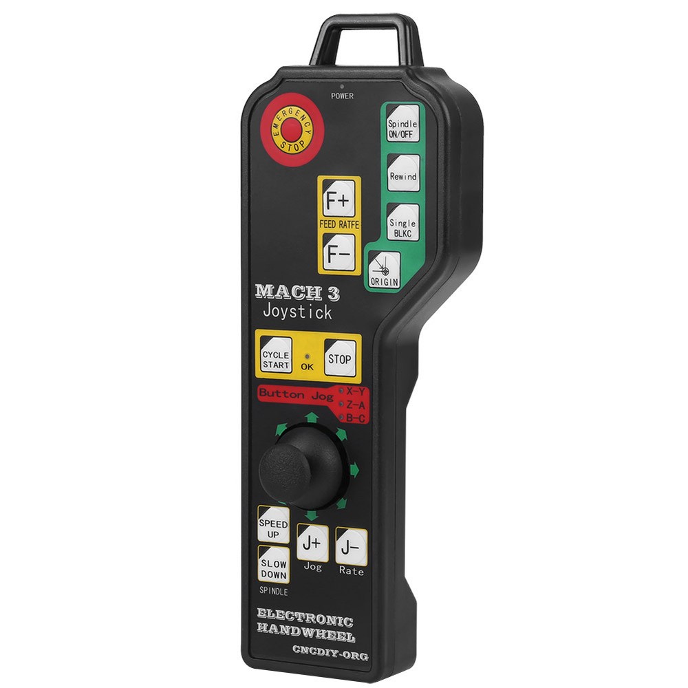 CNC Engraving Machine Manual Controller USB Connector 6-axle Control Tool Part