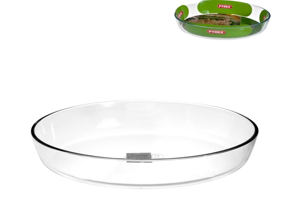 Pyrex Oval Baking Dish 21X13 Transparent
