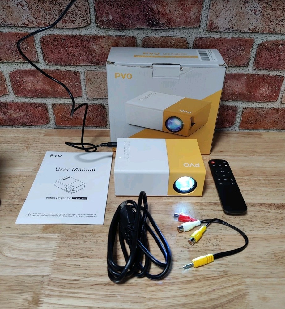 PVO YG300 Pro Mini LED Projector