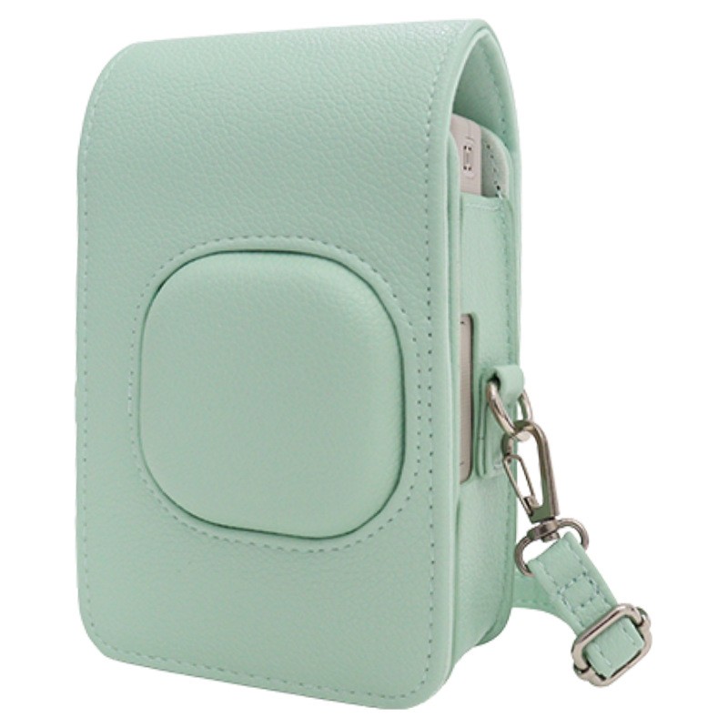 Storage Bag for Mini Liplay+ Camera PU Storage Case with Shoulder Strap