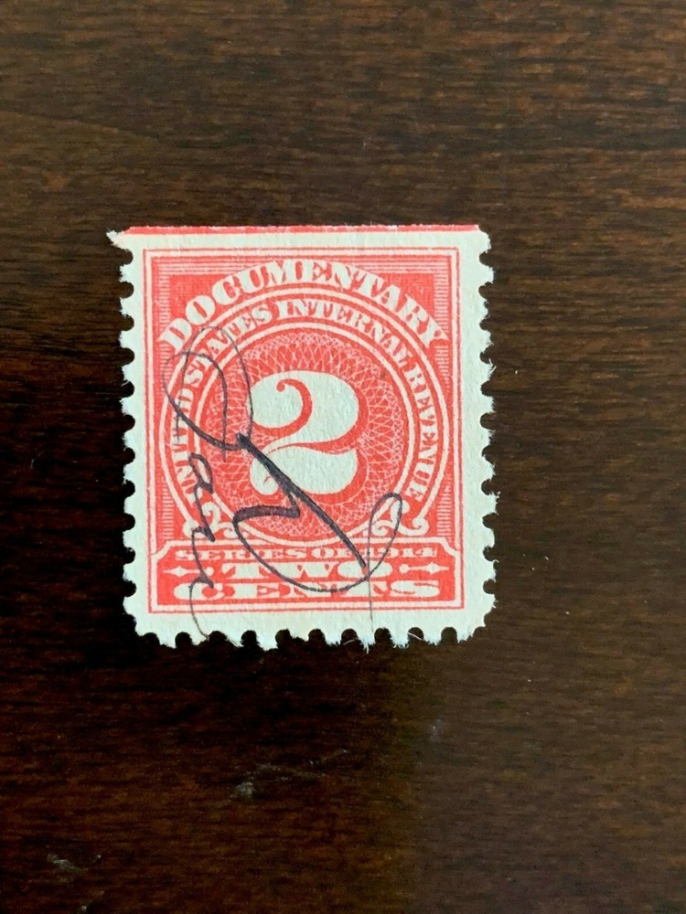 U.S. Revenue Documentary Stamp Scott R208 Used