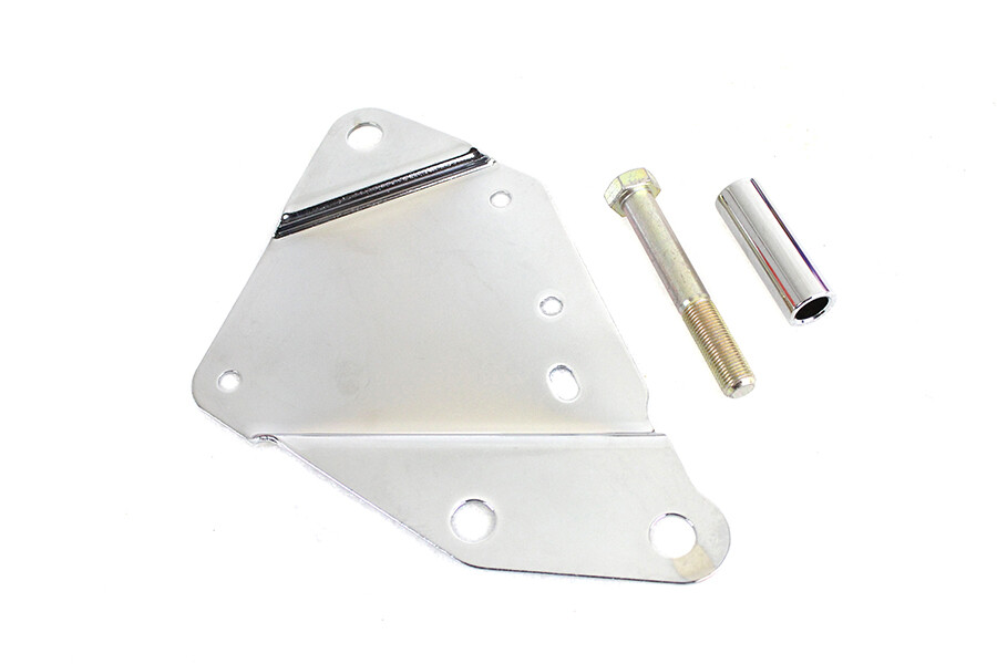 Tool Box Bracket Right Side Zinc Plated fits Harley Davidson