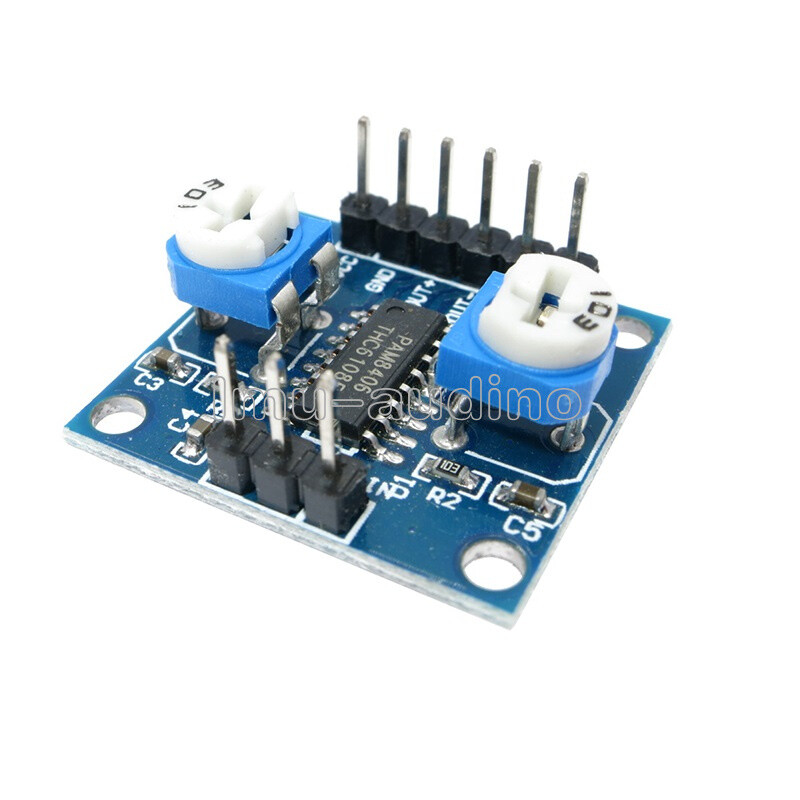PAM8406 MCU8406 Digital Class D Power Amplifier Stereo Audio Development Board