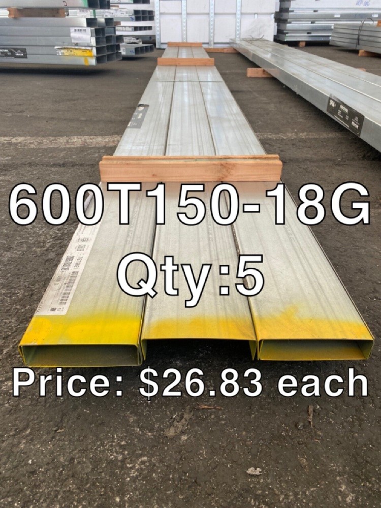 New Construction Materials! Structural Studs & Tracks