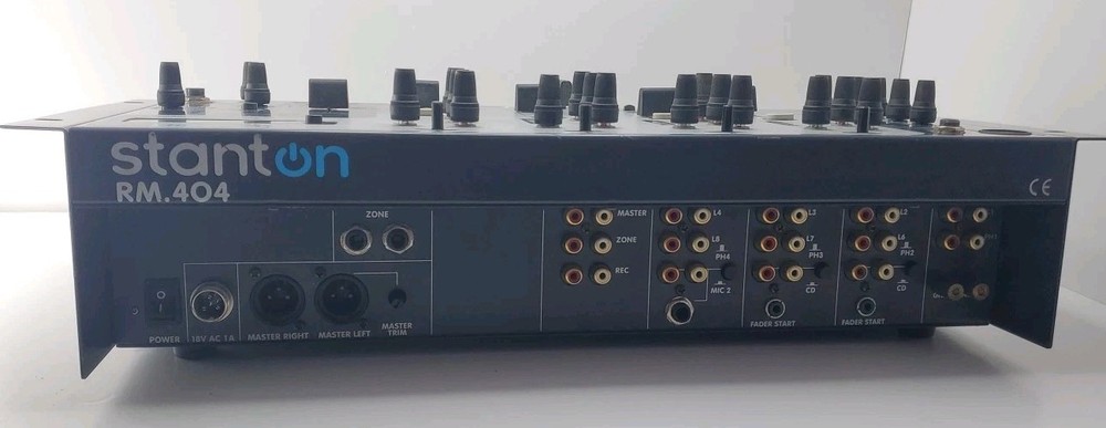 Stanton RM.404 Quad-Deck Audio Controller DJ Equipment *no power supply*