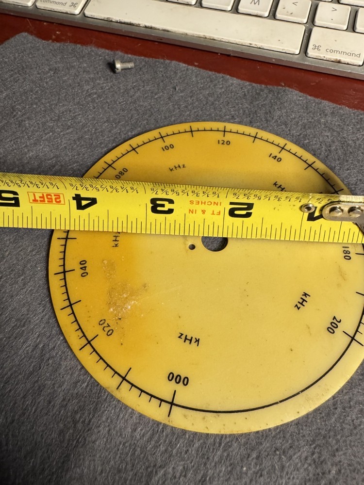 Kw2000A KW2000B Circular Dial Used Tuning Dial  #2 sku