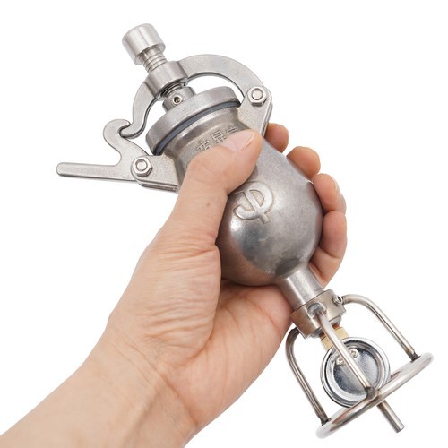 Retro Mini Hand Popcorn Maker Freestanding Popcorn Maker Manual Pop Corn Maker