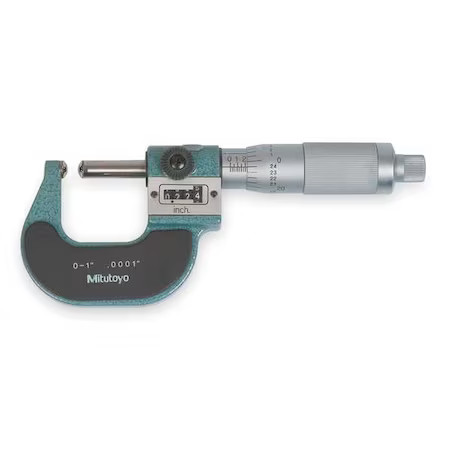 Mitutoyo 295-253 Spherical Micrometer, Spherical, 1"