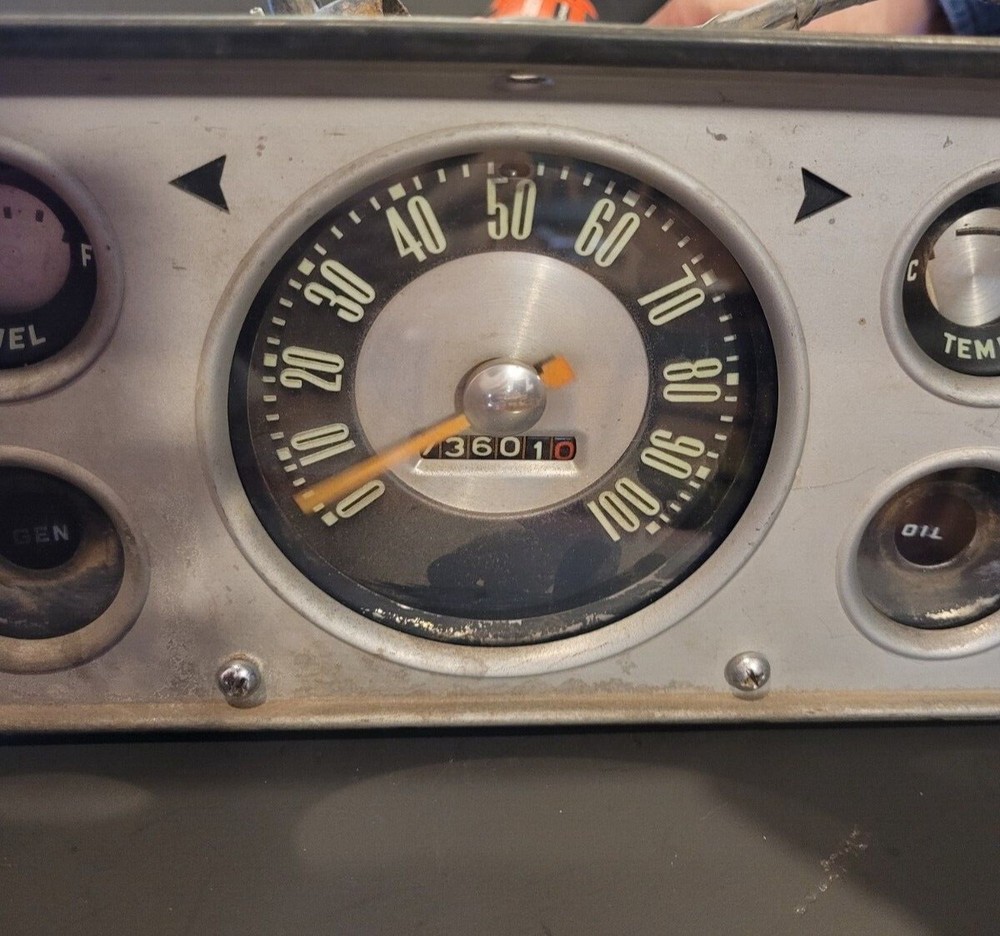 Ford C600 Speedometer Instrument Cluster - Used
