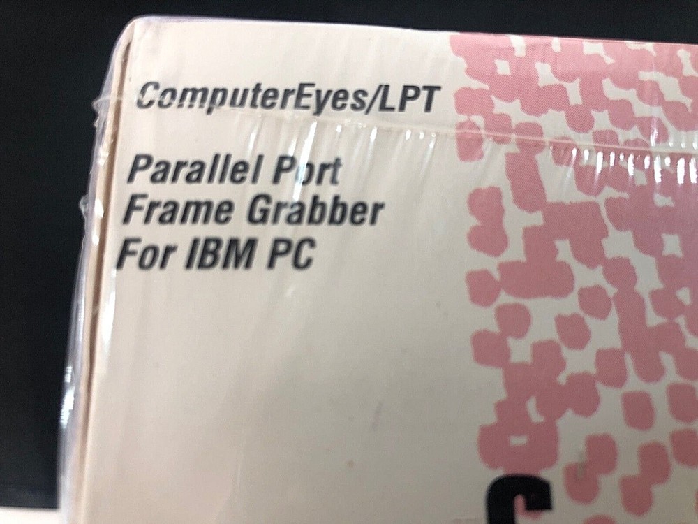 Computer Eyes Video Digitizer Digital Vision Parallel Port Frame Grabber IBM PC