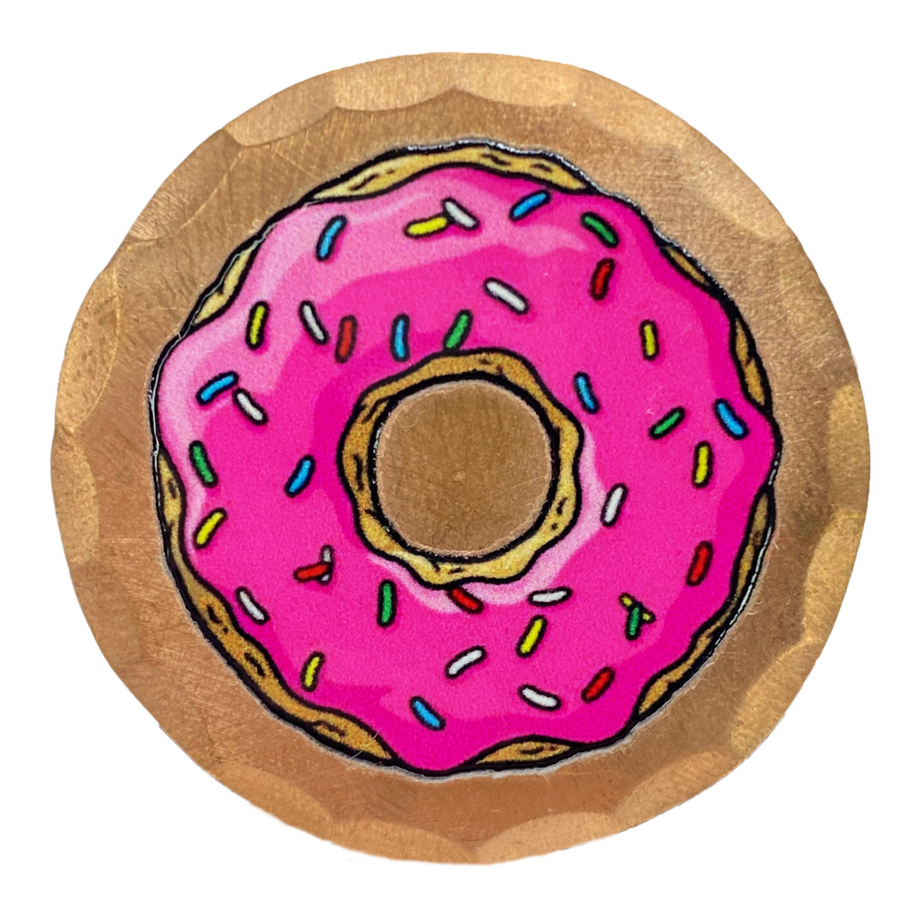 Sprinkle Donut Forged Copper Golf Ball Marker by Sunfish
