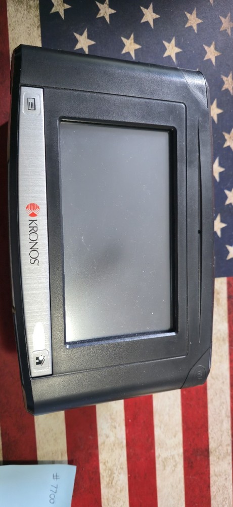 Kronos InTouch 9100 Time Clock 8609100-003 *TESTED* #7700