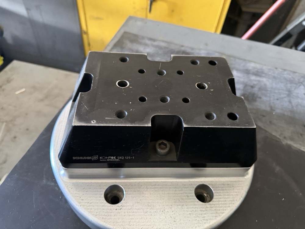 Schunk Riser - 5 Axis - KONTEC SKQ 125-1 - For 5 Axis KSC Vise