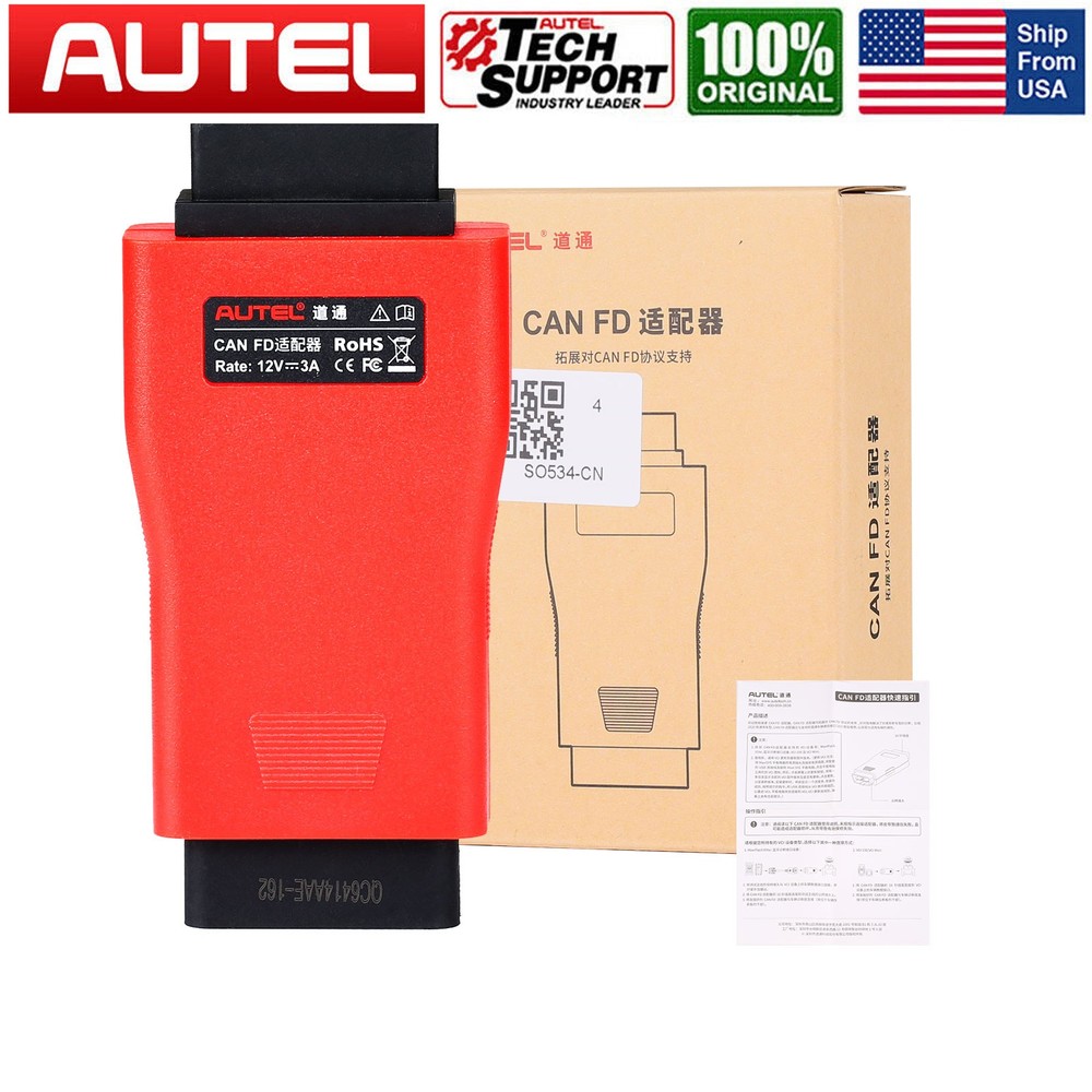 Autel CAN FD Adapter Work for Maxisys Series Tablet Scanner With CAN FD Protocol