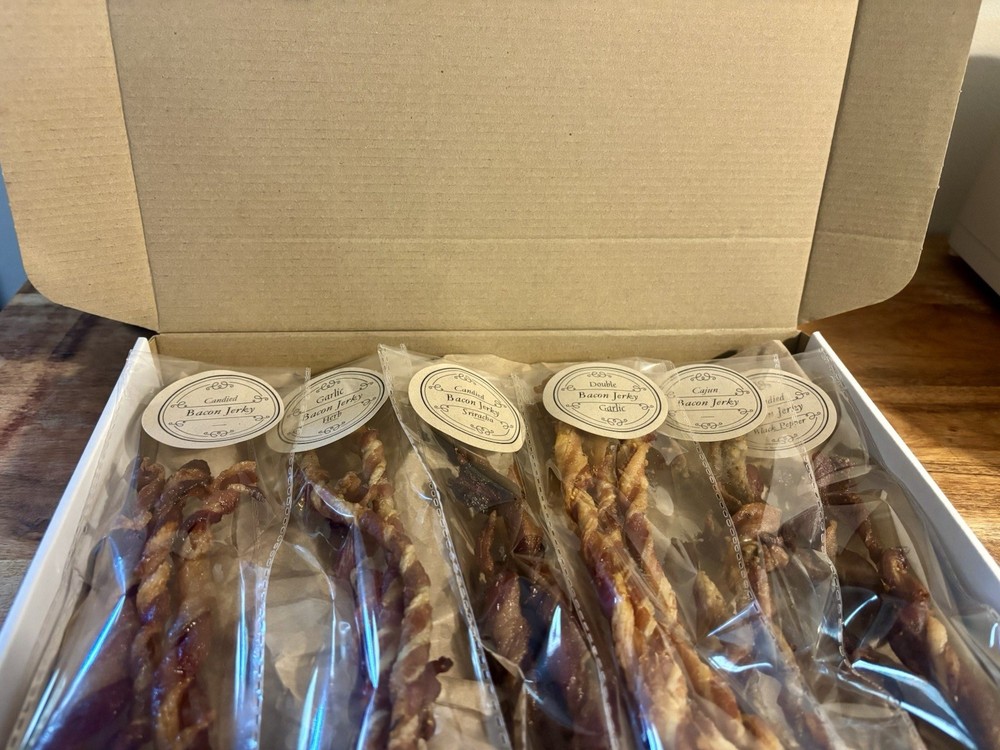 Bacon Jerky Twist Sampler Box