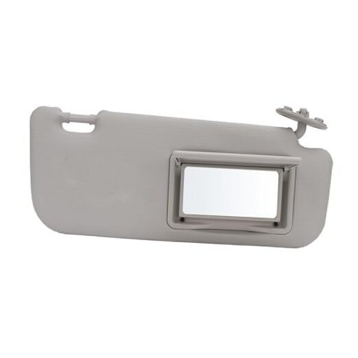 Front Right Passenger Side Sun Visor Sunshade, Gray Interior Accessories for