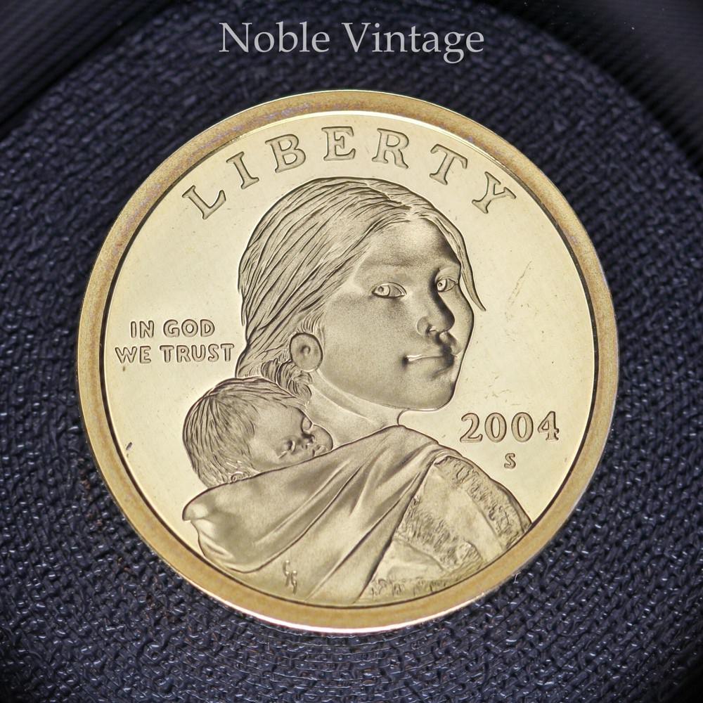 2004 S Proof Sacagawea Dollar Coin - From a Proof Set