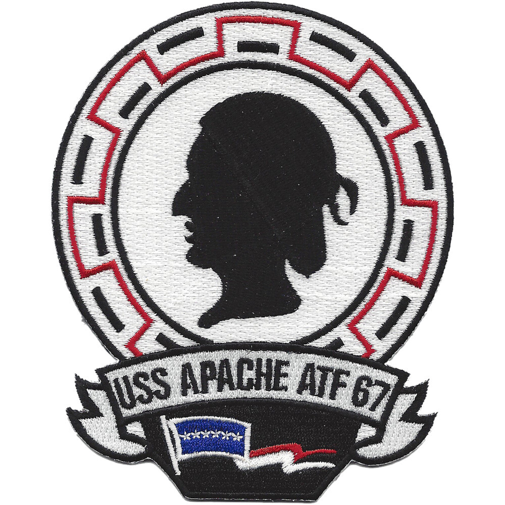 USS Apache ATF-67 Patch - A Version