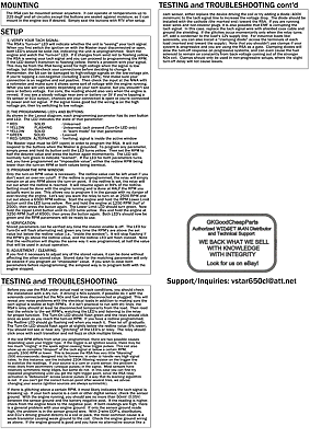 PROGRAMMABLE RPM WINDOW SWITCH, learns everything it needs from your engine!