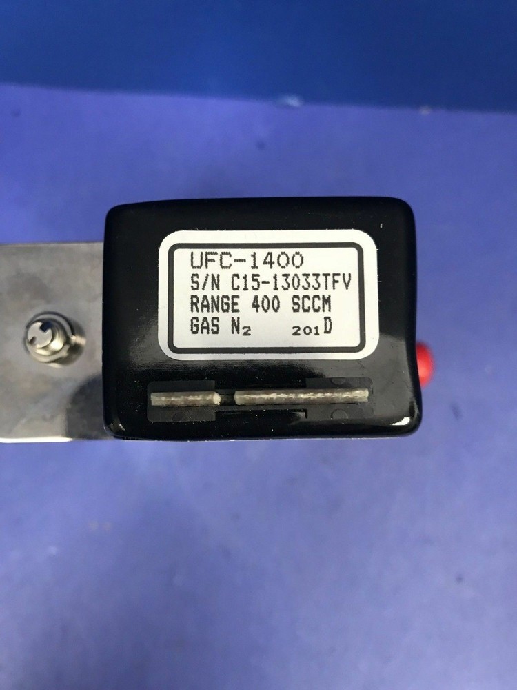 Unit UFC-1400 Mass Flow Controller MFC, N2, 400 SCCM, Used