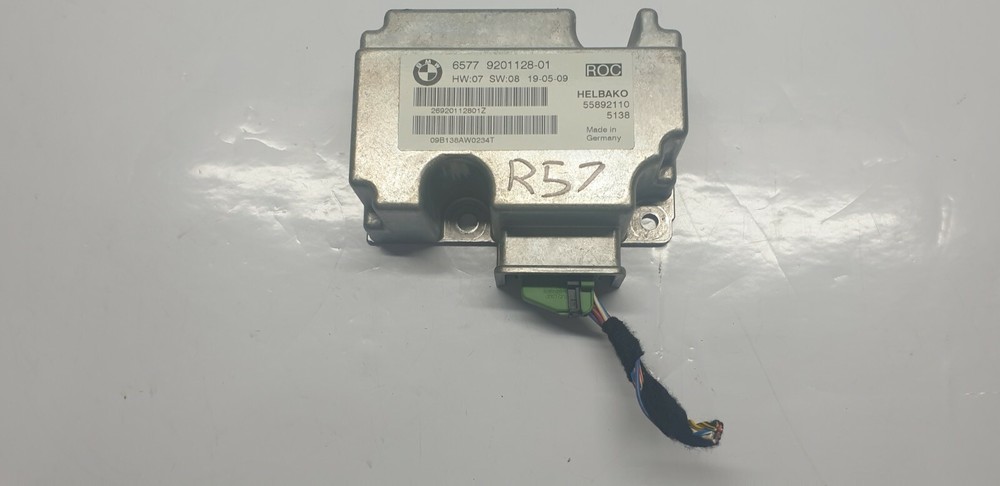 BMW E88 E93 / MINI R57 - ROC CONVERTIBLE ROLL OVER CONTROL ECU MODULE 9201128