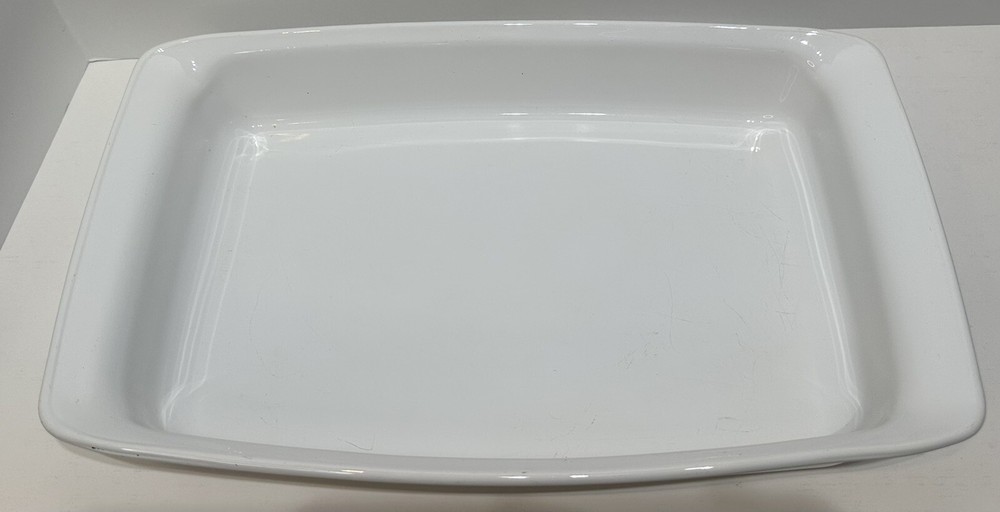 Corning Ware Wheat W-21 2-Quart Open Roaster 13”x9”x2”