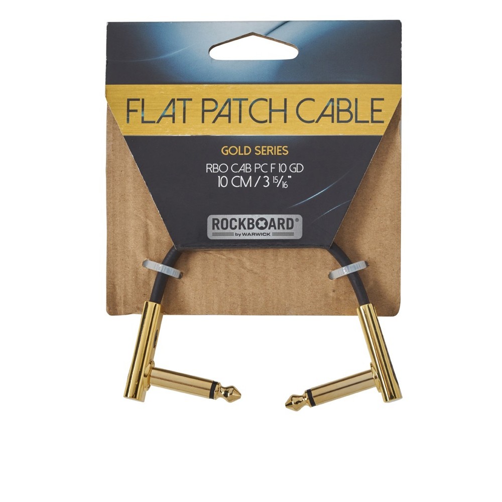 RockBoard Flat Patch Gold Series Cable 10cm / 3.94"