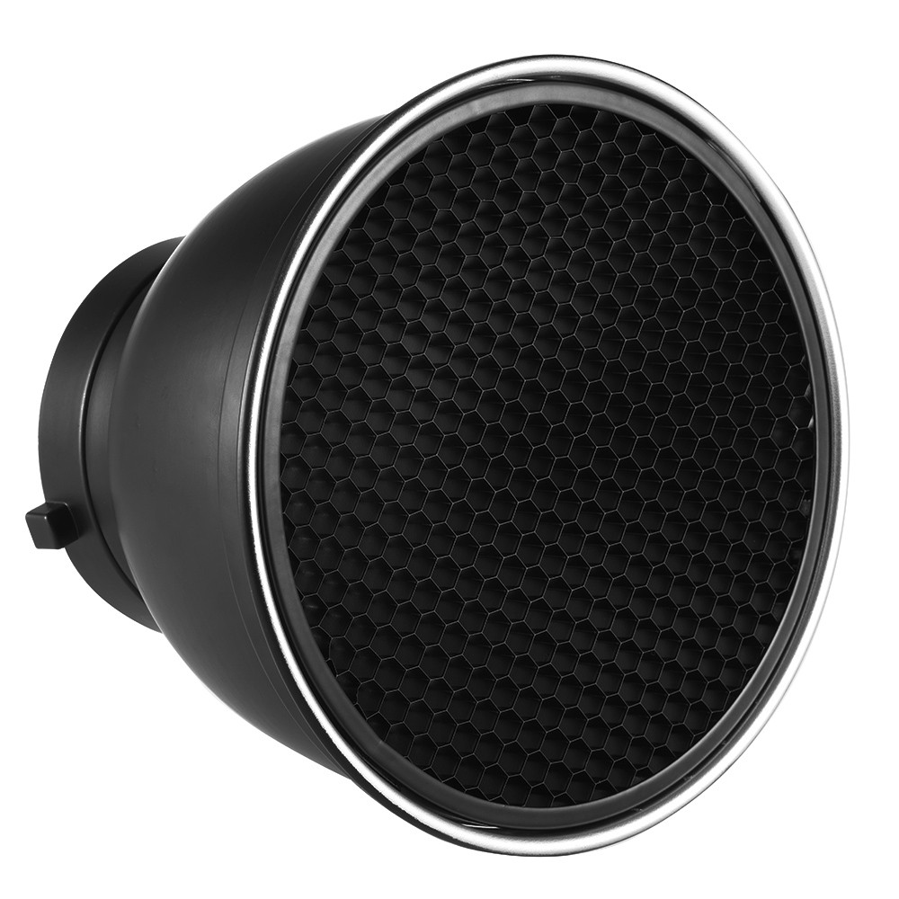 7'' Standard Reflector Diffuser Lamp Shade Dish With 60° Grid For