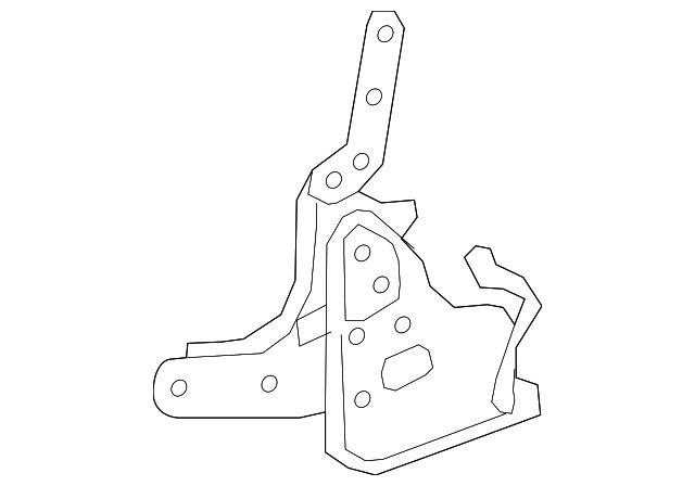 Genuine GM Folding Seat Latch 25916885