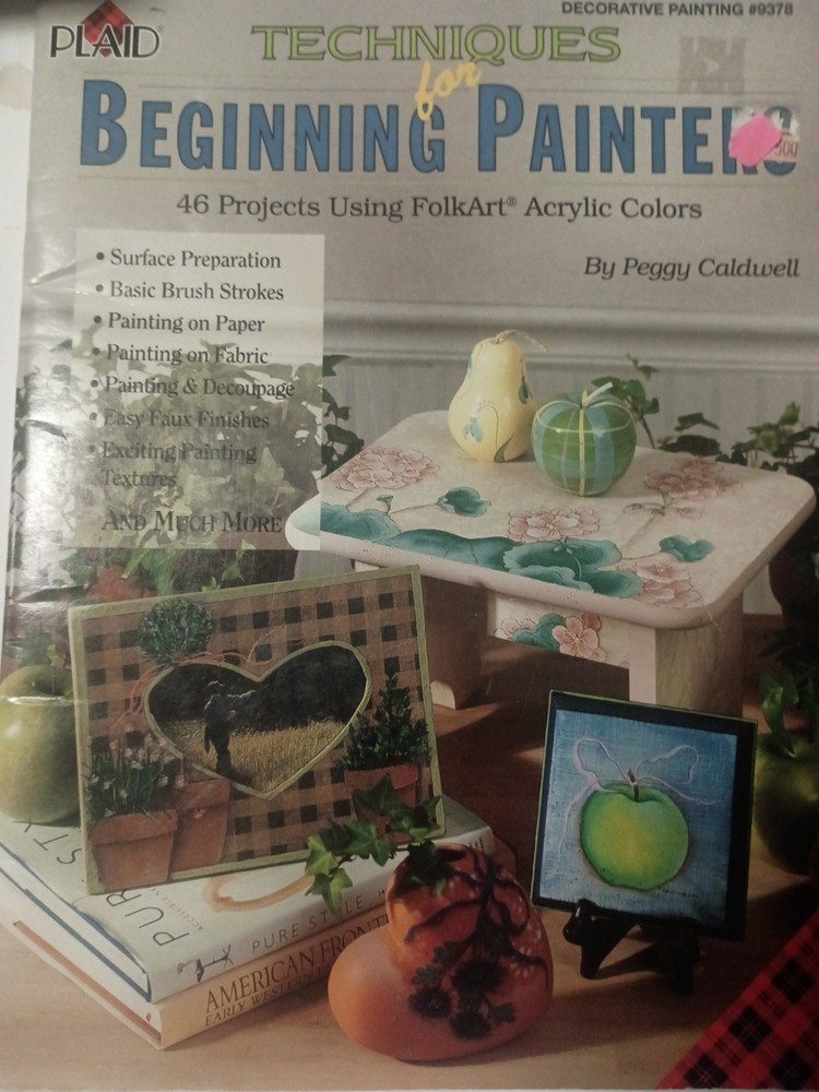 Techniques For Beginning Painters Painting Book-Caldwell- O11