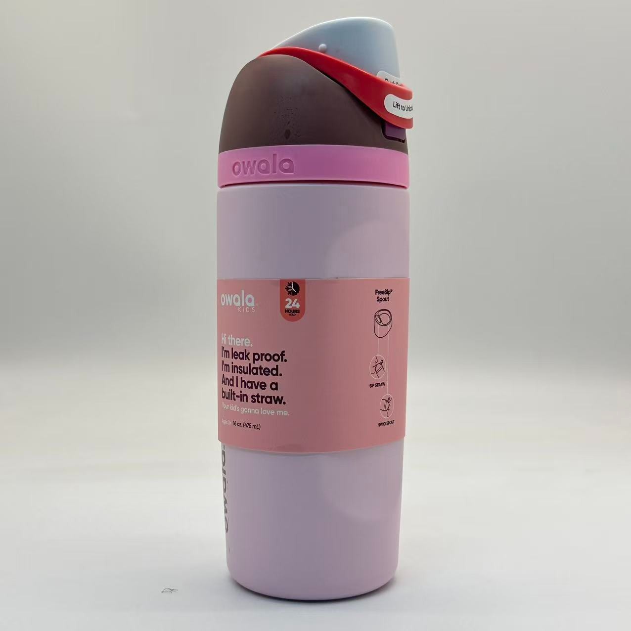 Owala Freesip Water Bottle Stainless Steel 16oz,24oz, 32oz Multicolor