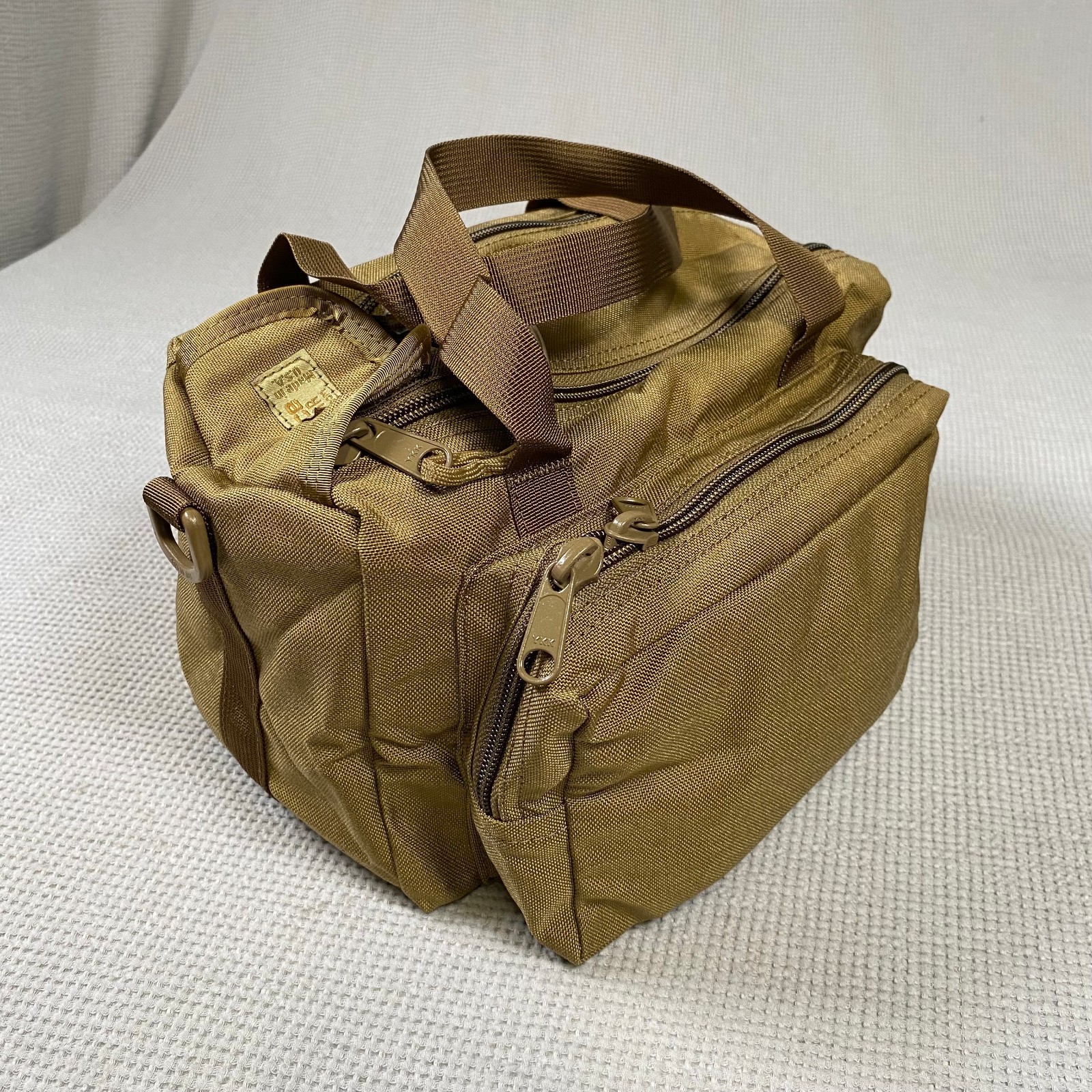 FireForce Recon Mini Tool Bag Bandoleer Holds 18 Magazines - COYOTE Brown USA