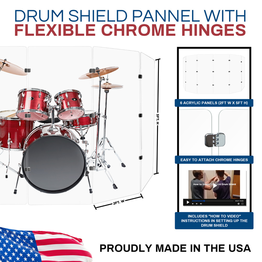 DS5 Drum Shield/Drum Screen/Drum Shield Panels