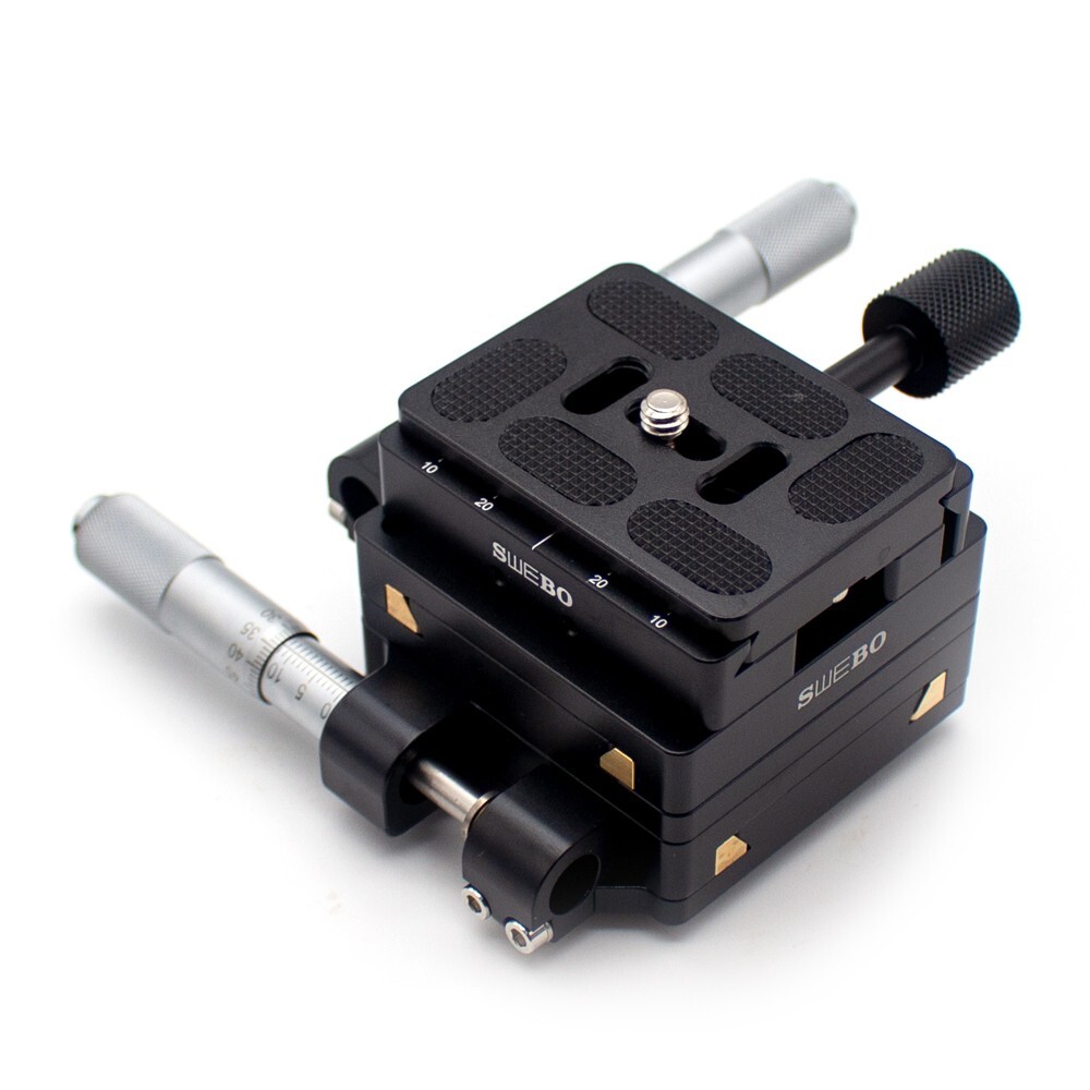 XY Axis Micrometer Fine-tuning Slide Accuracy 0.01MM Macro Displacement Platform