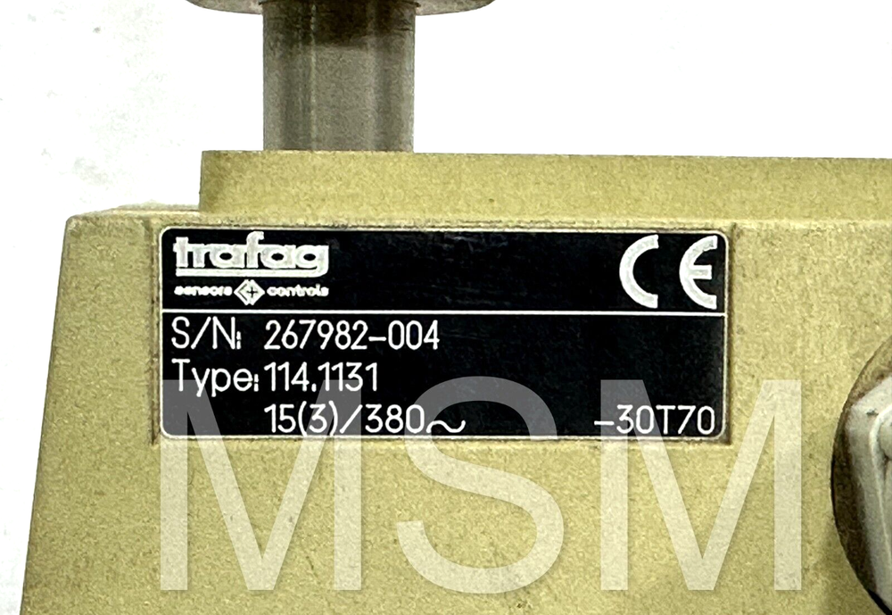 Trafag 114.1131 Pressure Transmitter 30T70