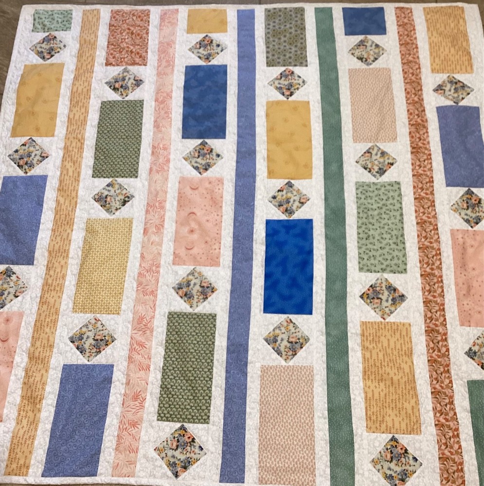 Handmade lap quilt