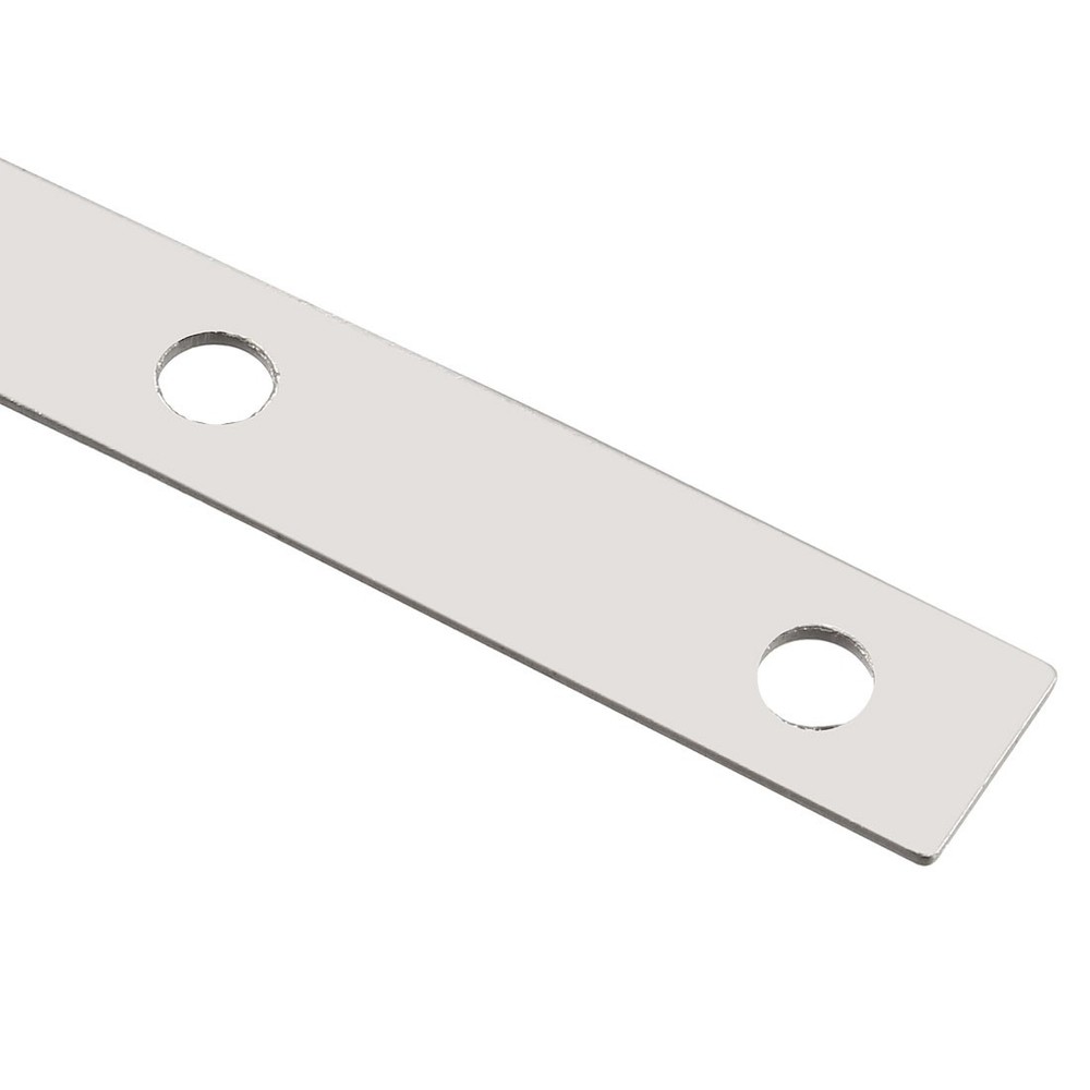 Flat corner plate bracket L shape bracket repair 51x51mm silver 20pcs